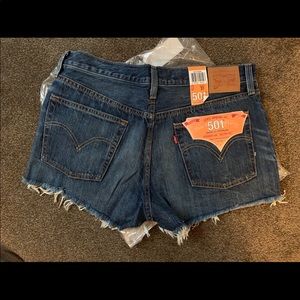 Brand New Levi’s Medium Wash Shorts